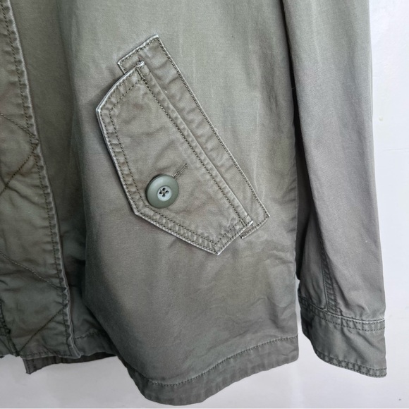 American Eagle Outfitters Green Utility Jacket Size Small 100% Cotton - Picture 6 of 9